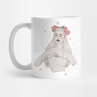 Making a Flower Crown Mug